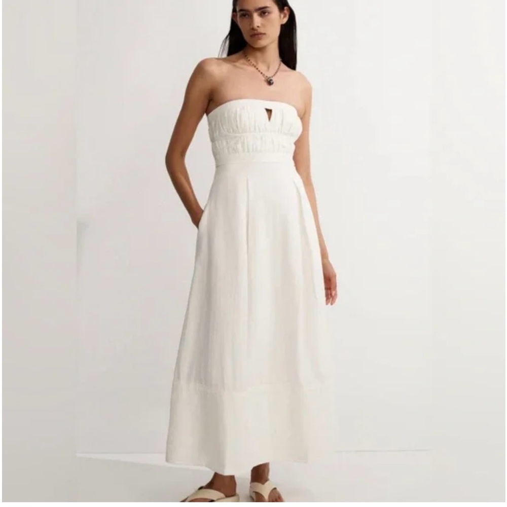 Shona joy Akua strapless dress